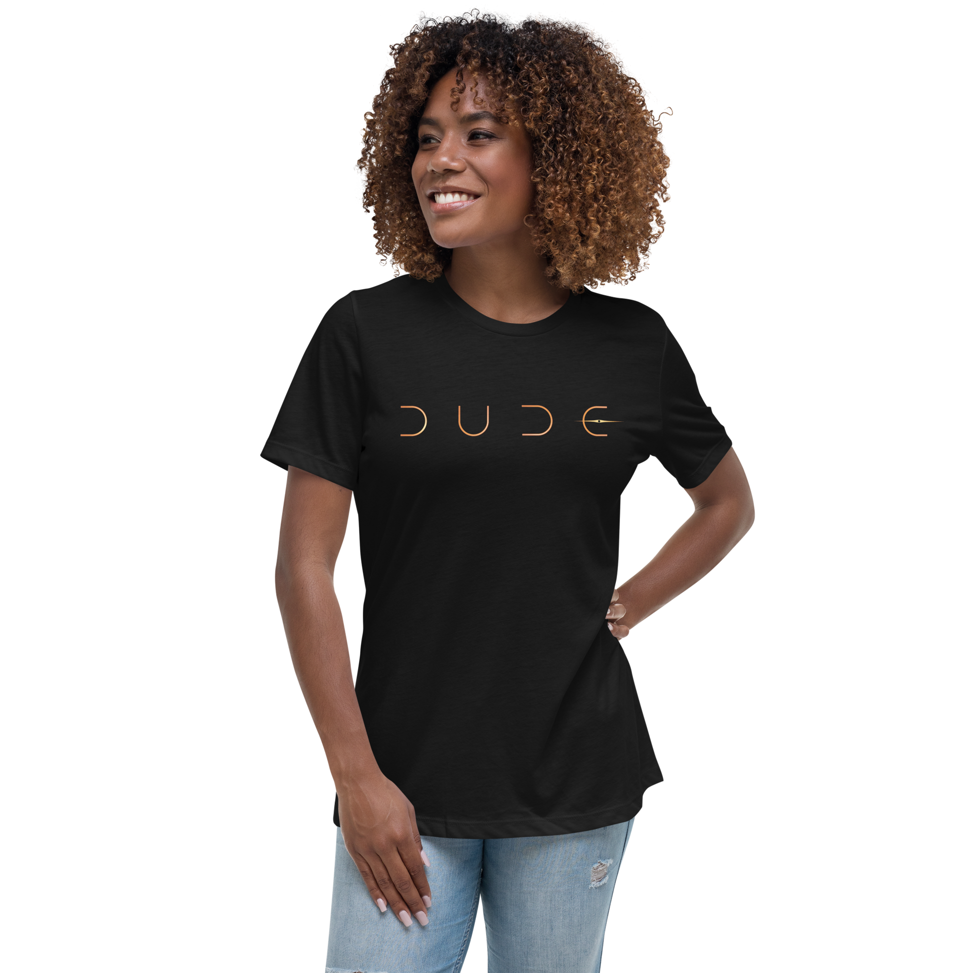 Ladies T-Shirt, Black (100% cotton)