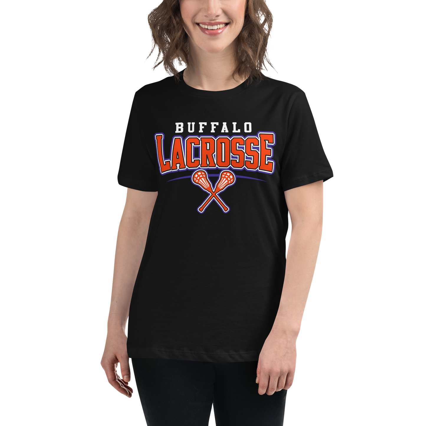 "Buffalo Lacrosse" Ladies T-Shirt