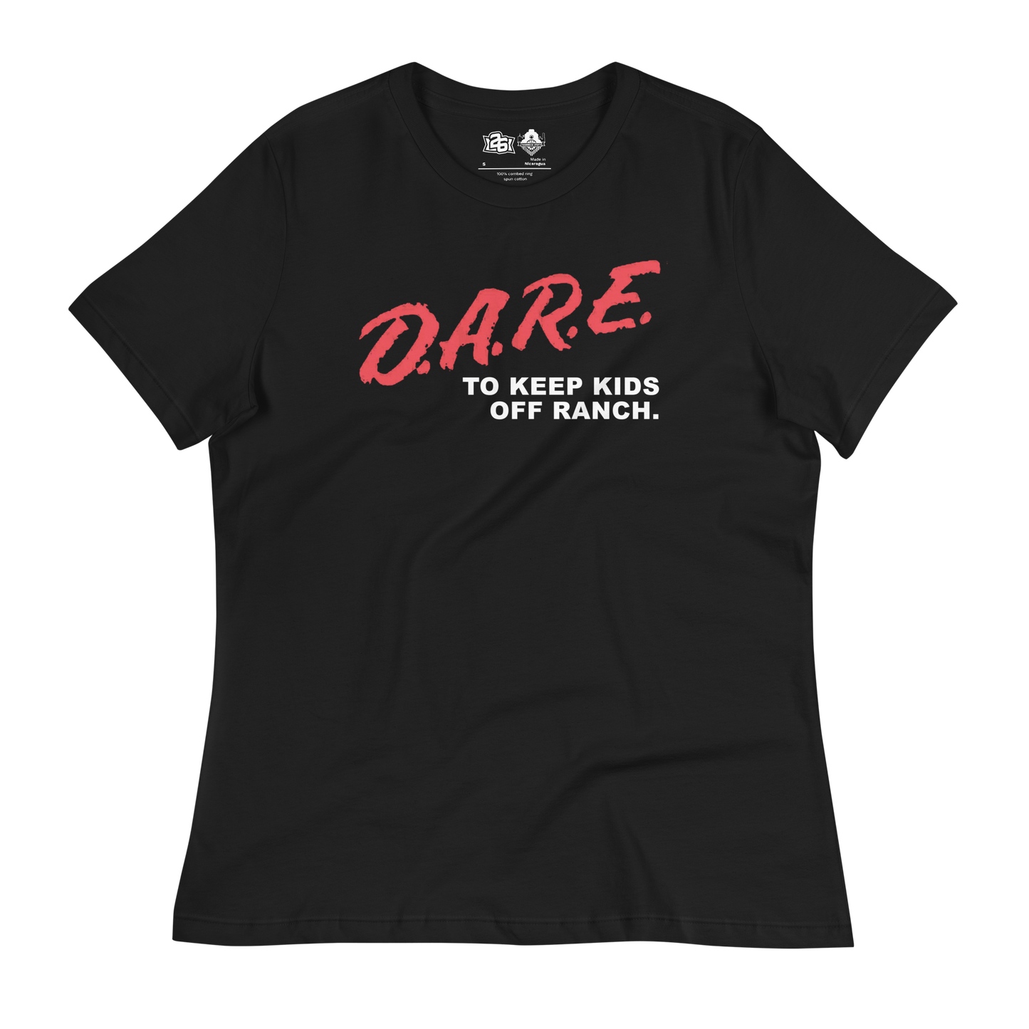 Trainwreck Sports: "DARE" Ladies T-Shirt