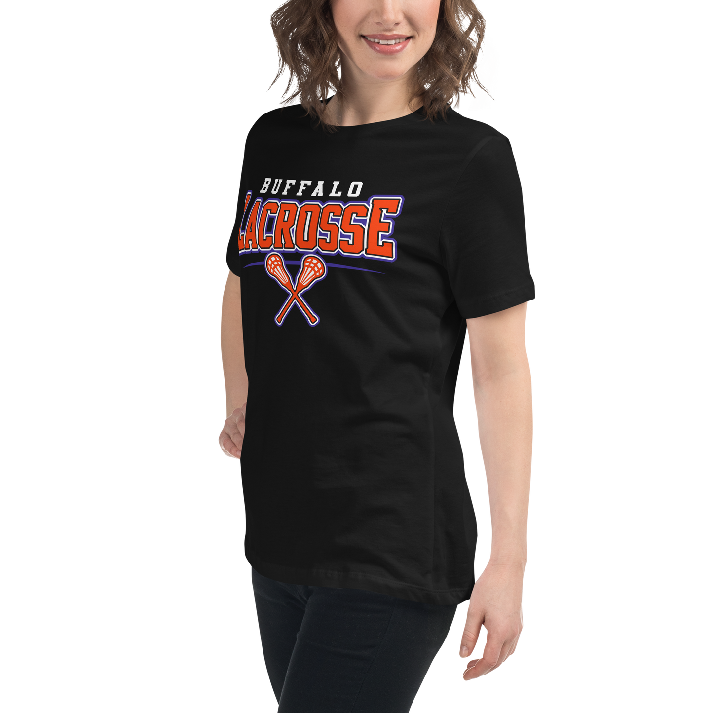 "Buffalo Lacrosse" Ladies T-Shirt