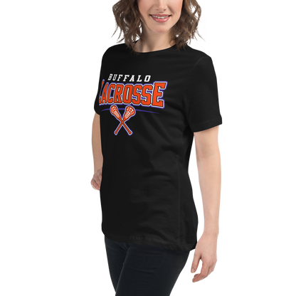 "Buffalo Lacrosse" Ladies T-Shirt