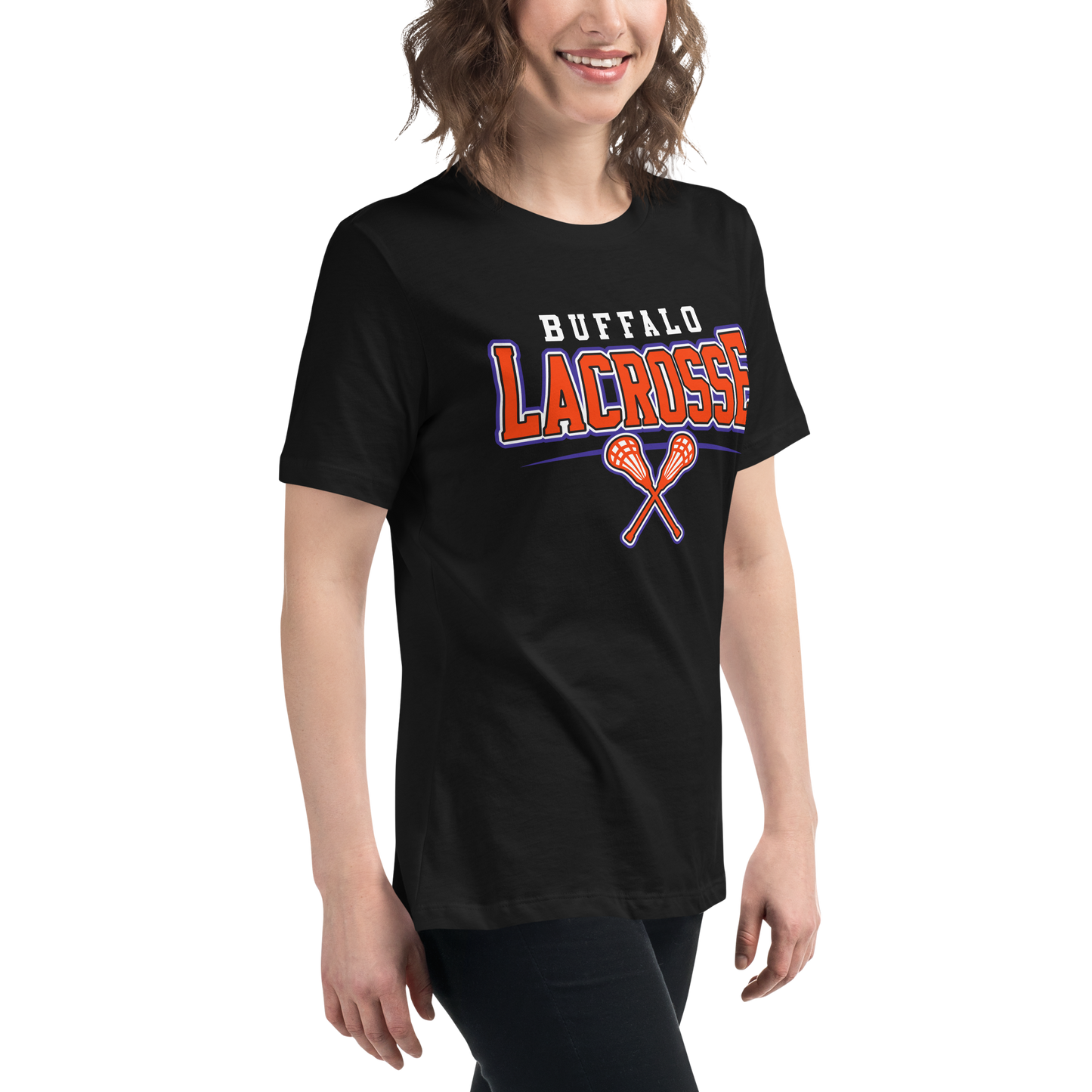 "Buffalo Lacrosse" Ladies T-Shirt