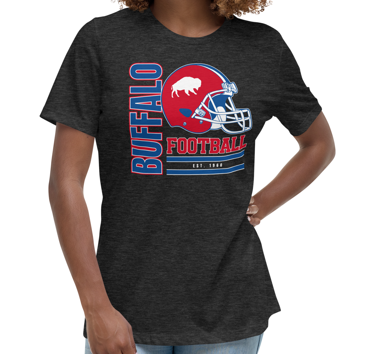 Dark Gray Heather (52% cotton, 48% polyester)