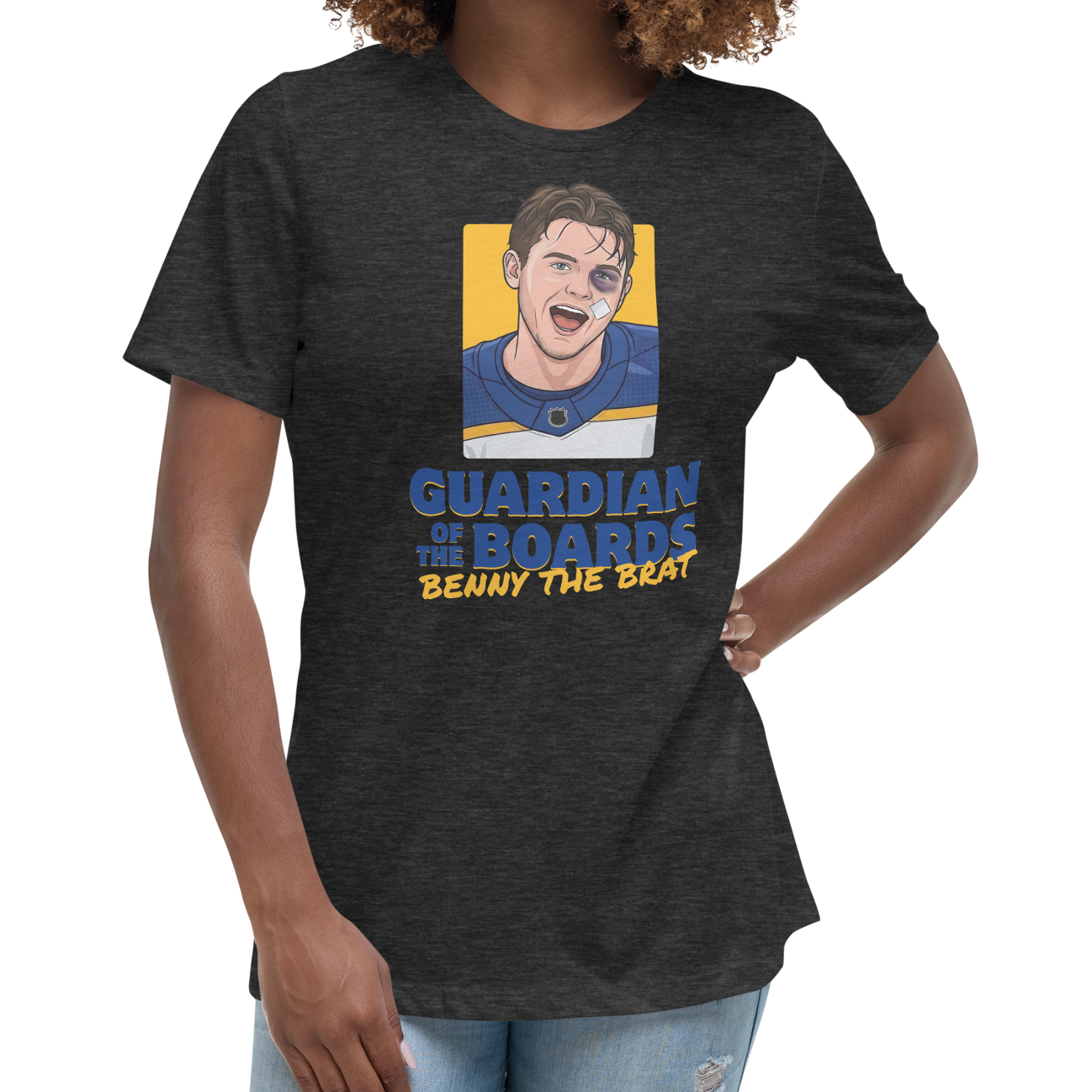 Dark Gray Heather (52% cotton, 48% polyester)