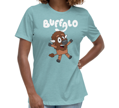 Heather Blue Lagoon (52% cotton, 48% polyester)