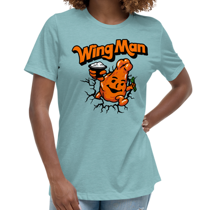 Heather Blue Lagoon (52% cotton, 48% polyester)