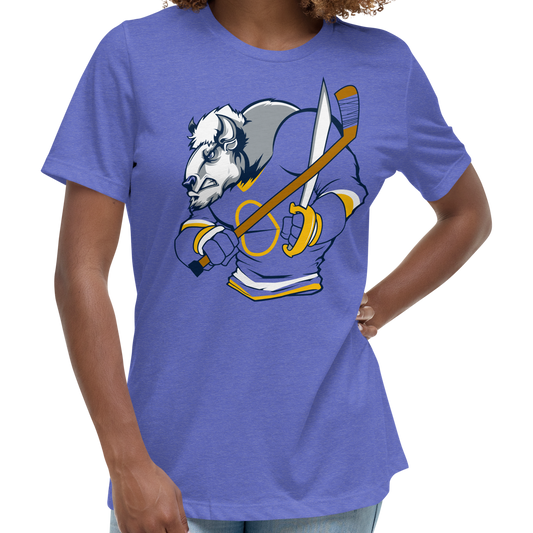 Heather Royal (52% cotton, 48% polyester)