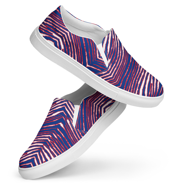 MAFIA Gear: Officially Licensed Zubaz Women's Slip-on Canvas Shoes