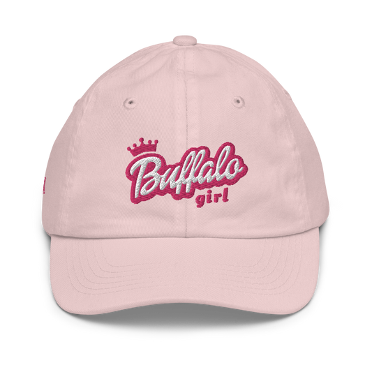 "Buffalo Girl" Youth Baseball Cap