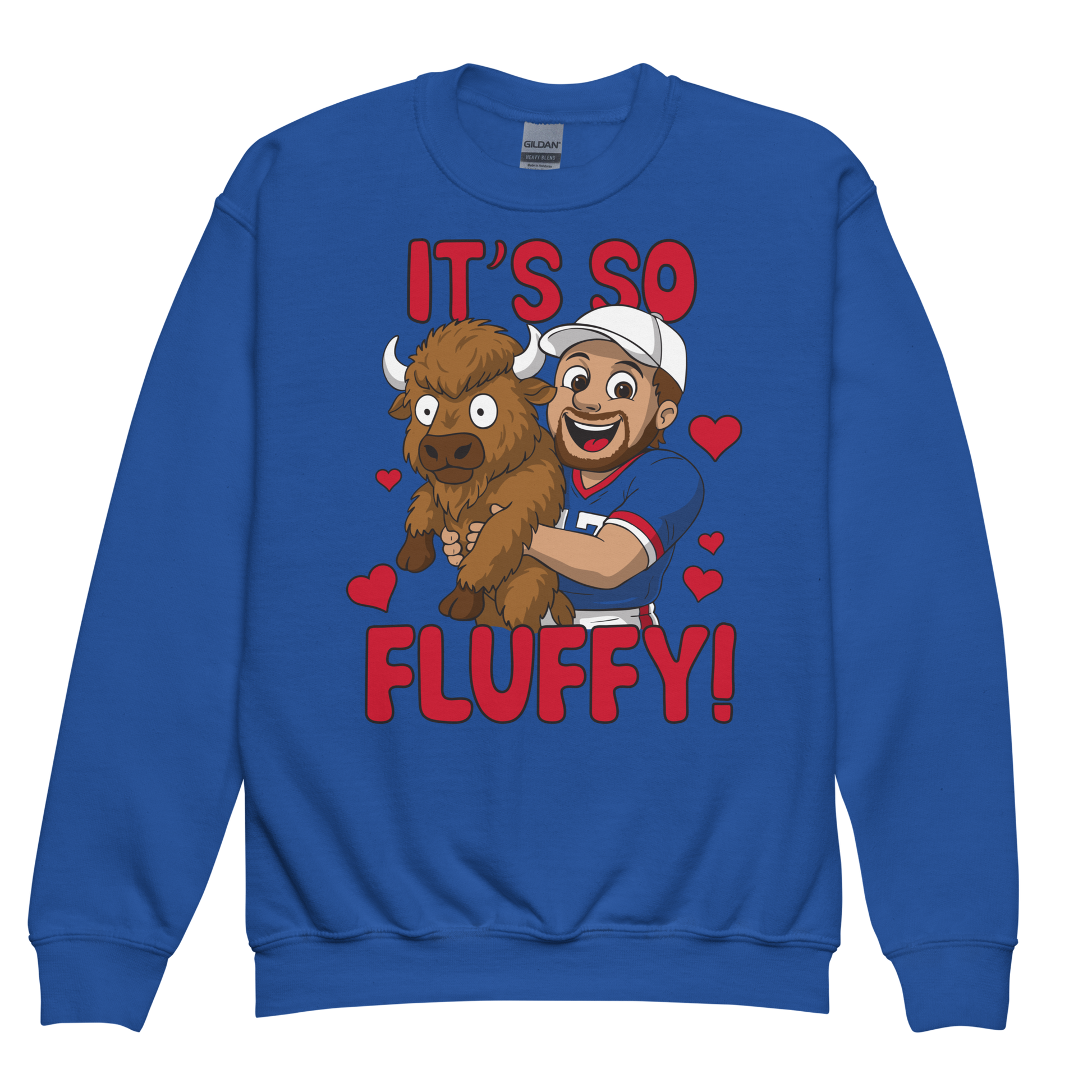 Royal (50% cotton, 50% polyester)