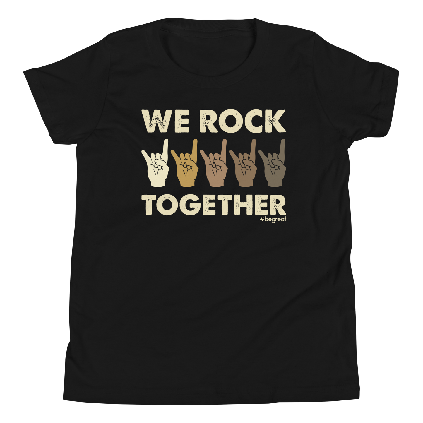 Official Nick Harrison "We Rock Together" Youth T-Shirt (Black)