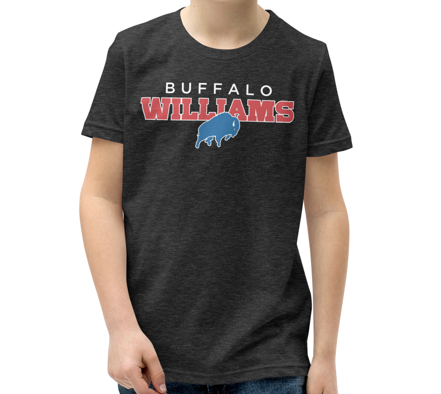 Dark Gray Heather (52% cotton, 48% polyester)