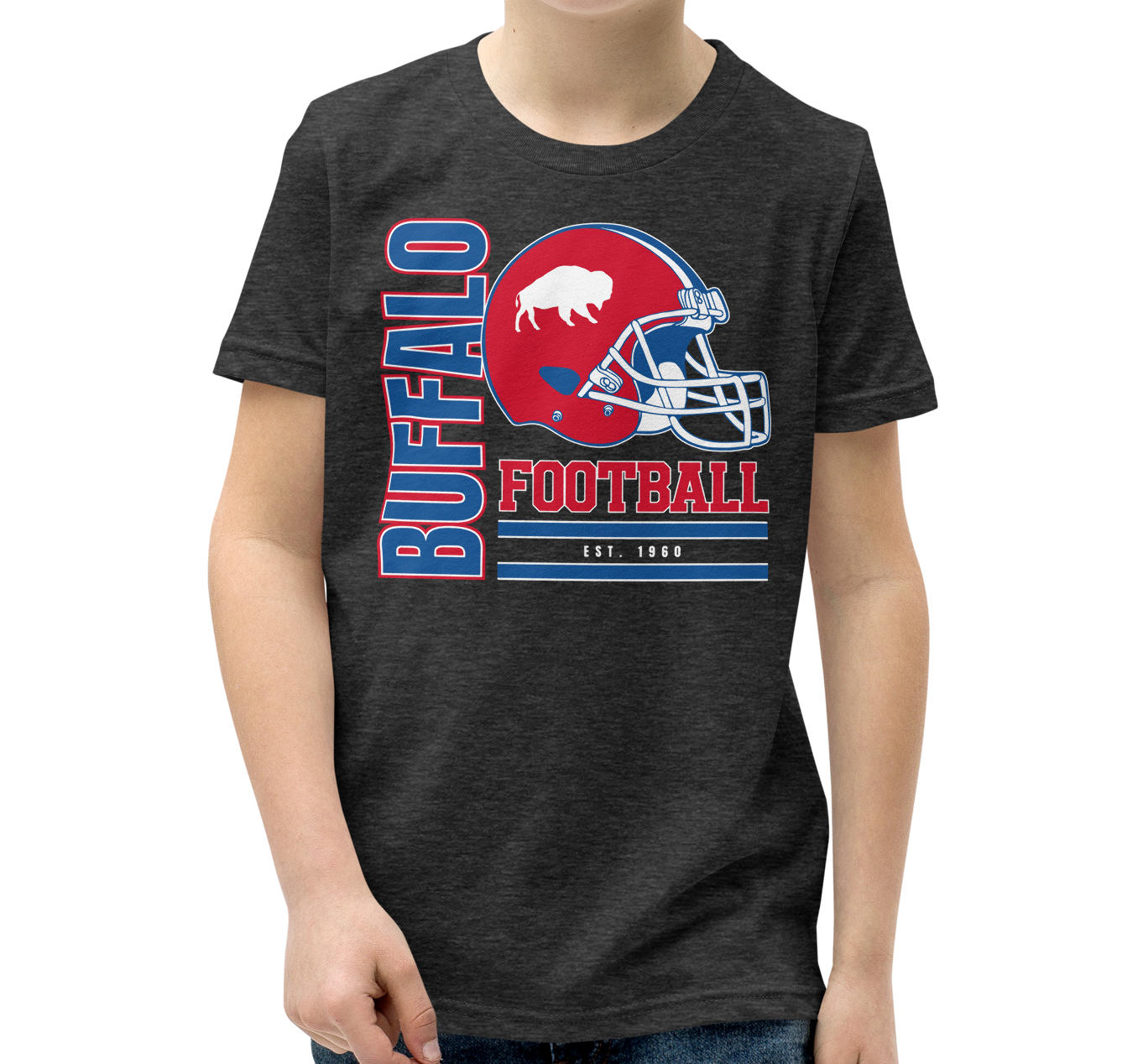 Dark Gray Heather (52% cotton, 48% polyester)