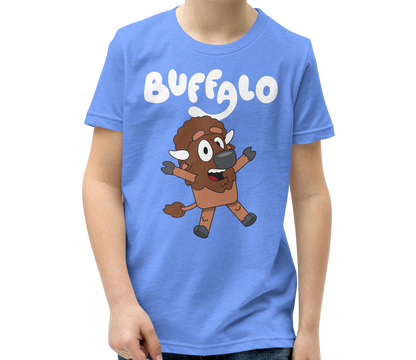 Columbia Heather Blue (52% cotton, 48% polyester)