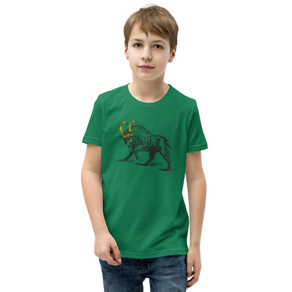 Youth T-Shirt, Kelly Green (100% cotton)
