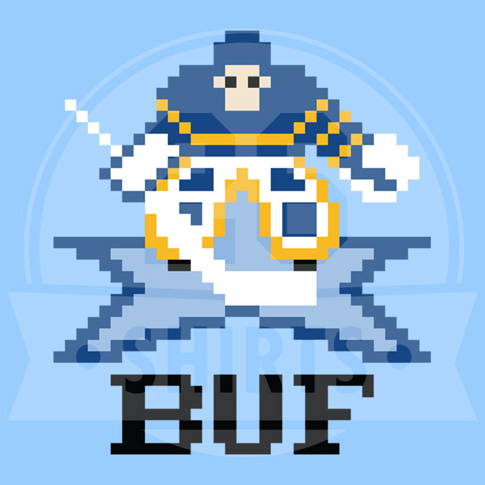 "Buffalo '94" (Blue and Gold) Premium Garment-Dyed Heavyweight T-Shirt