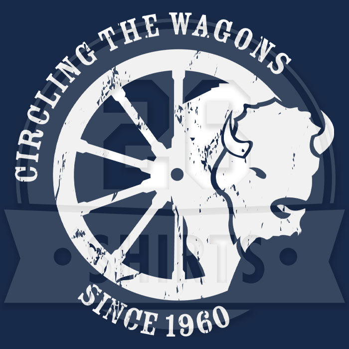 "Circling the Wagons" Sweatshirt Hoody (multiple color options)