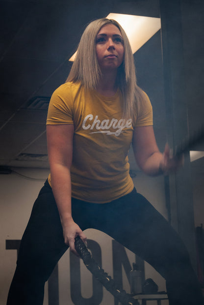 CHARGE: "STRIKE" Women's Tee