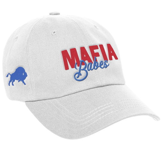 MAFIA Babes: White Dad Cap