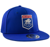 Dome Hats XXVIII-500F Stretch/200F Snapback, Flat Brim (97% polyester, 3% rayon)