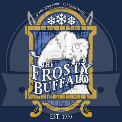 "The Frosty Buffalo" Sweatshirt Hoody