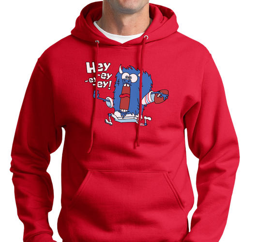 Sweatshirt Hoody, Ketchup (50% cotton, 50% polyester)