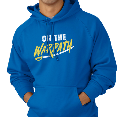 Sweatshirt Hoody, Royal (50% cotton, 50% polyester)