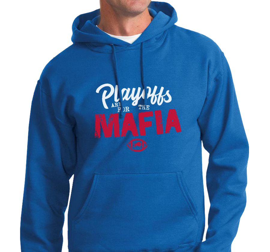 Sweatshirt Hoody, Royal (50% cotton, 50% polyester)