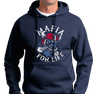 Sweatshirt Hoody, Navy (50% cotton, 50% polyester)