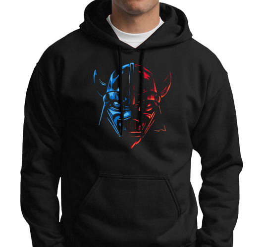 Sweatshirt Hoody, Black (50% cotton, 50% polyester)