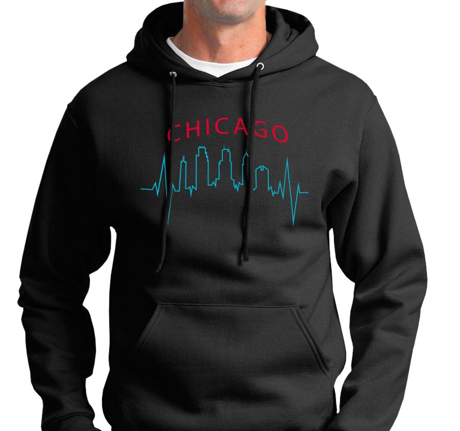 Sweatshirt Hoody, Black (50% cotton, 50% polyester)