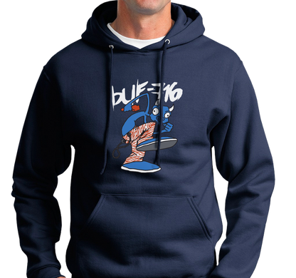 Sweatshirt Hoody, Navy (50% cotton, 505 polyester)