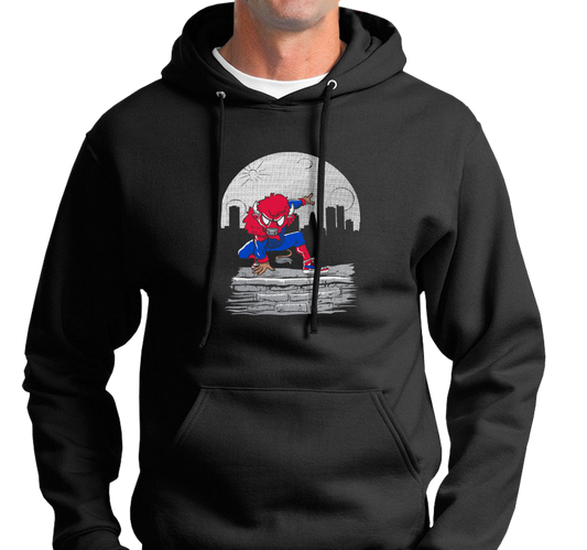 Sweatshirt Hoody, Black (50% cotton, 50% polyester)