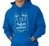 Sweatshirt Hoody, Royal (50% cotton, 50% polyester)