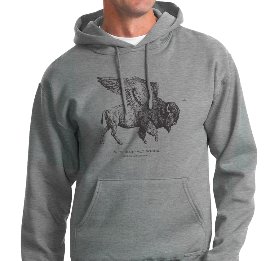 Sweatshirt Hoody, Sport Gray (50% cotton, 50% polyester)