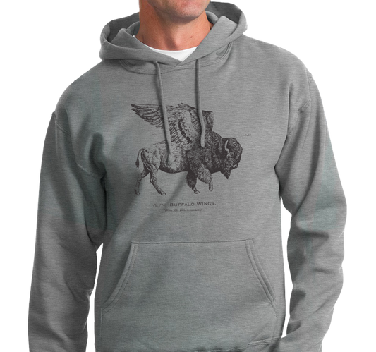 Sweatshirt Hoody, Sport Gray (50% cotton, 50% polyester)