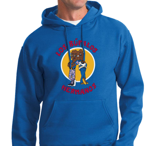 Sweatshirt Hoody, Royal (50% cotton, 50% polyester)