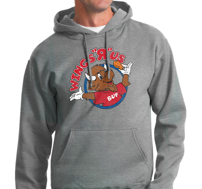 Sweatshirt Hoody, Sport Gray (50% cotton, 50% polyester)