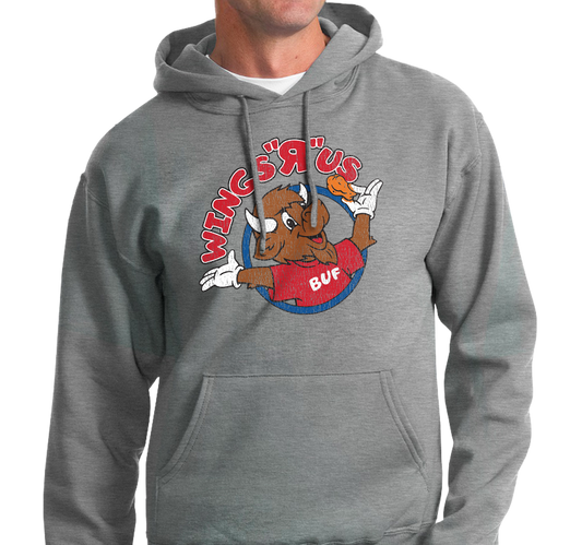 Sweatshirt Hoody, Sport Gray (50% cotton, 50% polyester)