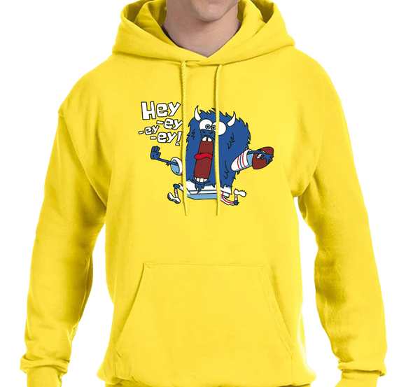 Sweatshirt Hoody, Mustard (50% cotton, 50% polyester)