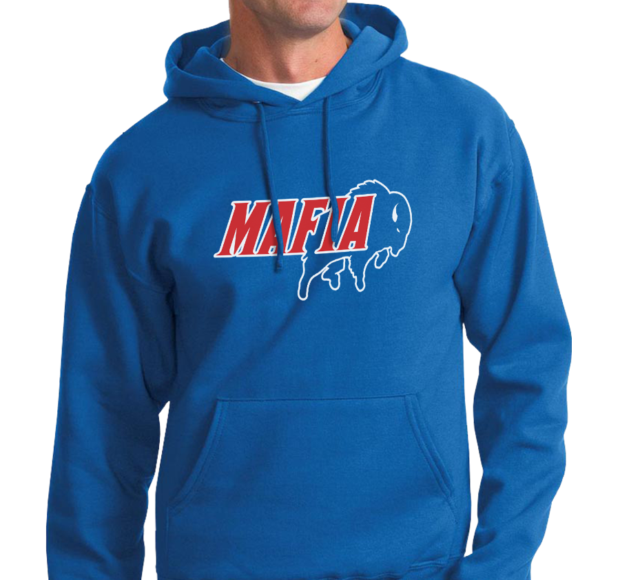 Sweatshirt Hoody, Royal (50% cotton, 50% polyester)