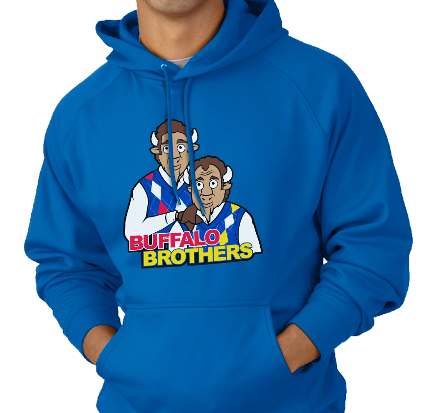 Sweatshirt Hoody, Royal (50% cotton, 50% polyester)