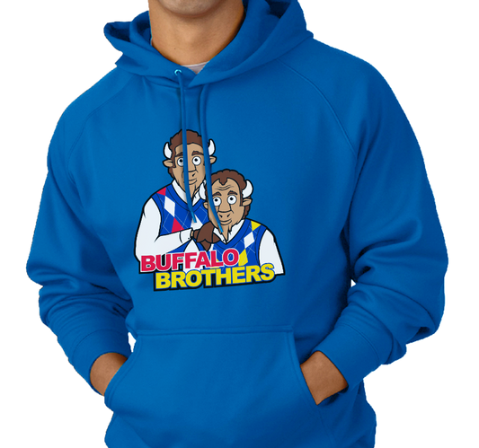 Sweatshirt Hoody, Royal (50% cotton, 50% polyester)