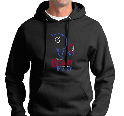 Sweatshirt Hoody, Black (50% cotton, 50% polyester)