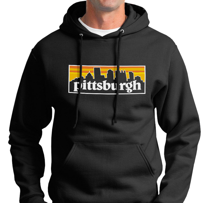 "Pittagonia" Pittsburgh Sweatshirt Hoody