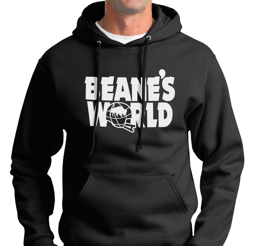 Sweatshirt Hoody, Black (50% cotton, 50% polyester)