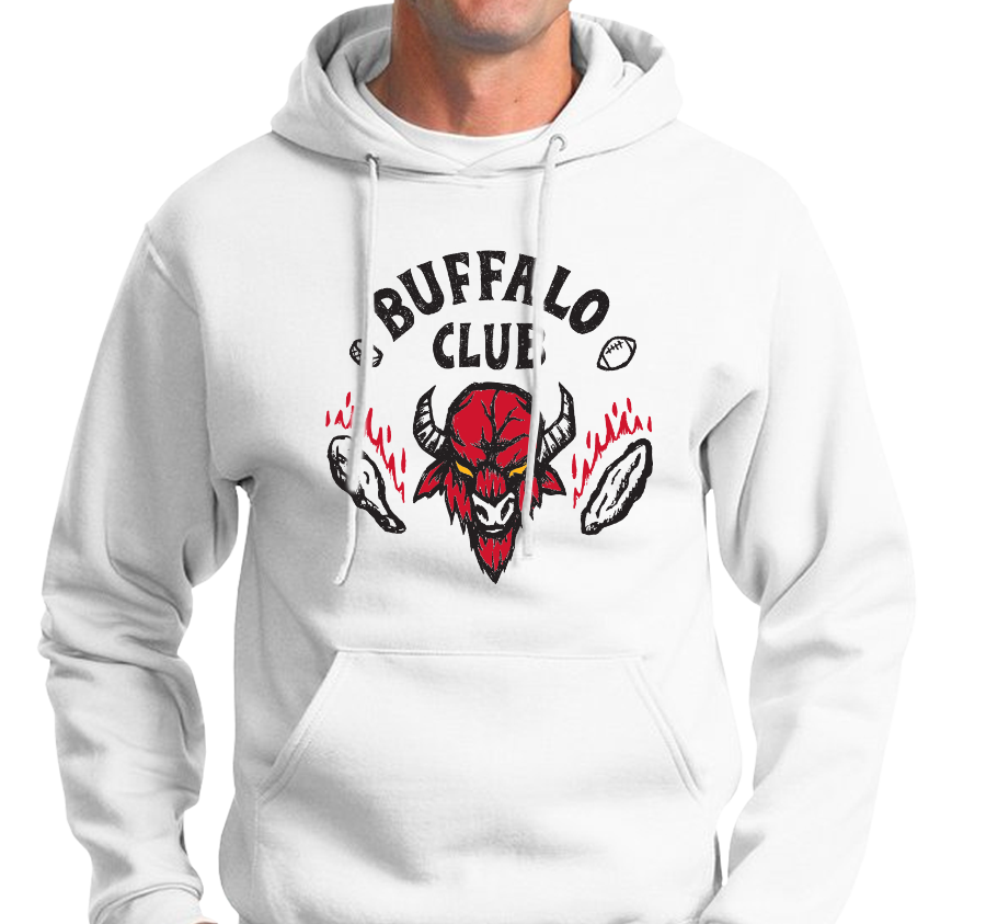 Sweatshirt Hoody, White (50% cotton, 50% polyester)