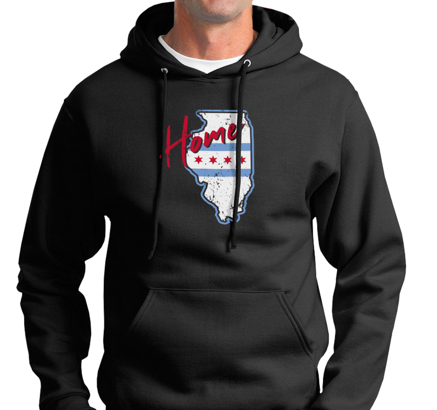Sweatshirt Hoody, Black (50% cotton, 50% polyester)