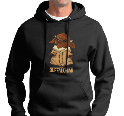 Sweatshirt Hoody, Black (50% cotton, 50% polyester)