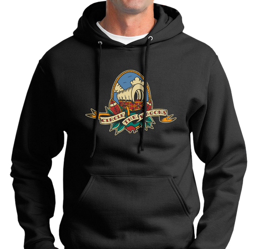 Sweatshirt Hoody, Black (50% cotton, 50% polyester)